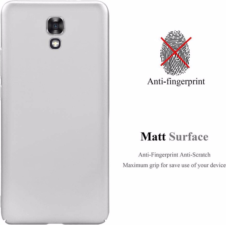 Actual product image Cadorabo Hard Cover Matt Metal Cover (LG X Screen)