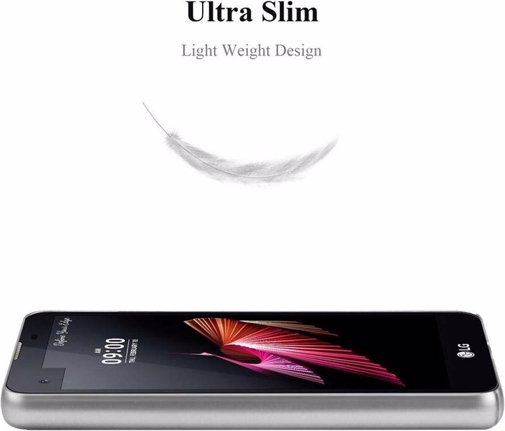 Actual product image Cadorabo Hard Cover Matt Metal Cover (LG X Screen)