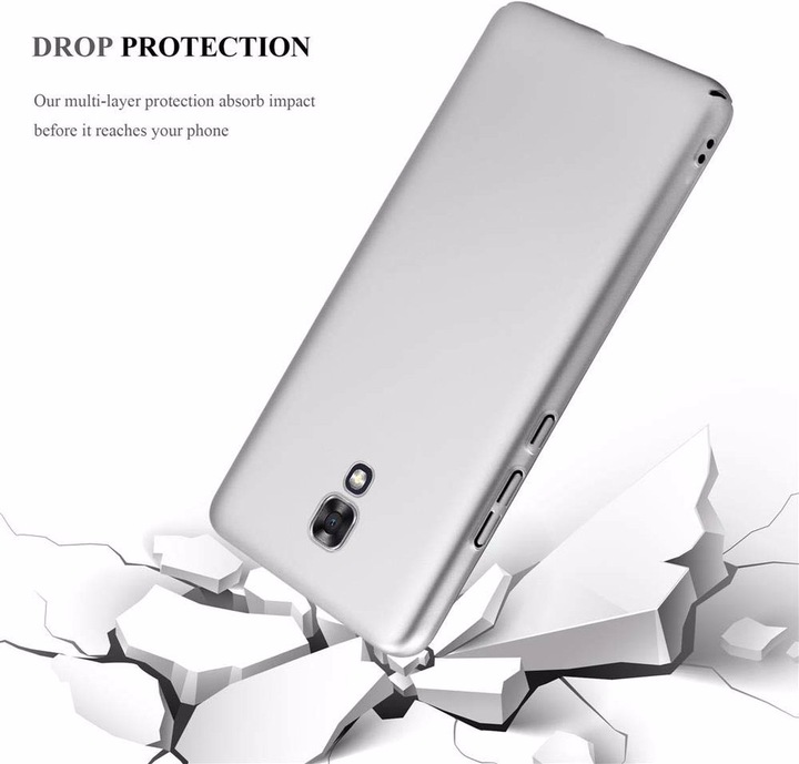 Actual product image Cadorabo Hard Cover Matt Metal Cover (LG X Screen)