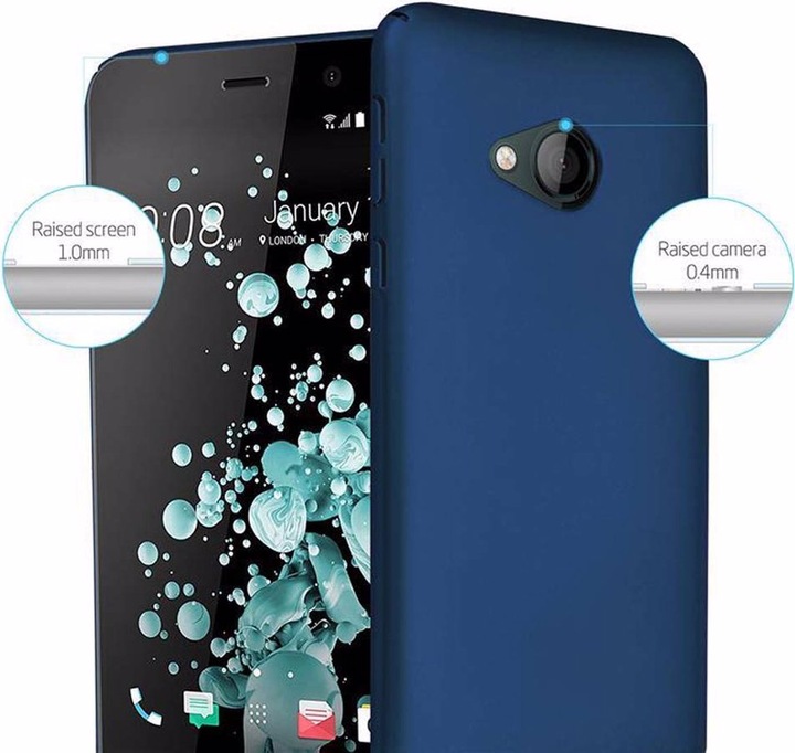Produktbild Cadorabo Hard Cover Matt Metall Cover (HTC U Play)
