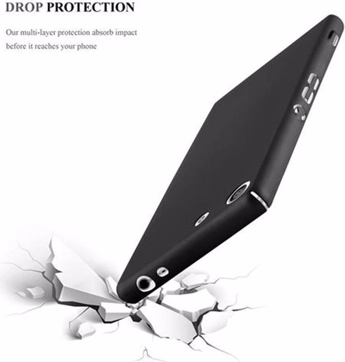 Produktbild Cadorabo Hard Cover Matt Metall Cover (Sony Xperia M5)