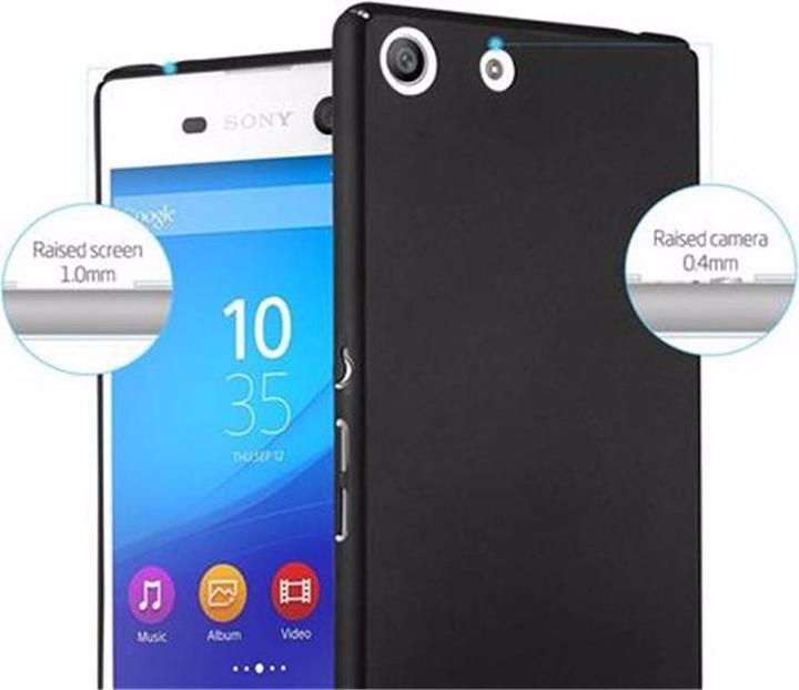 Actual product image Cadorabo Hard Cover Matt Metal Cover (Sony Xperia M5)
