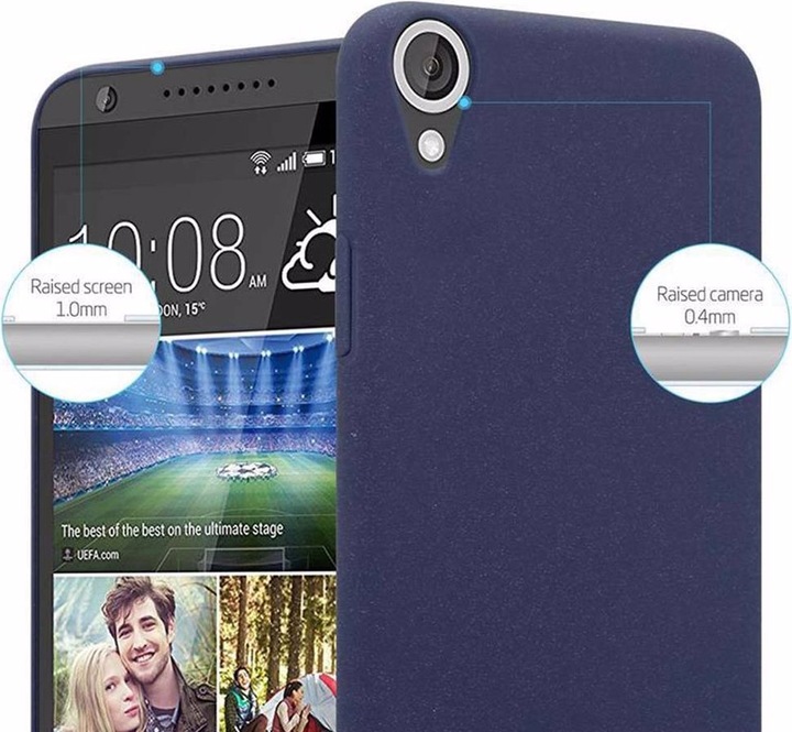 Image du produit Cadorabo Couverture rigide Frosty Cover (HTC Desire 820)