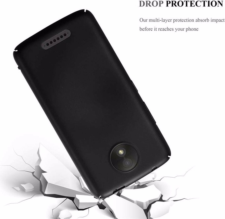 Produktbild Cadorabo Hard Cover Matt Metall Cover (Motorola Moto C)