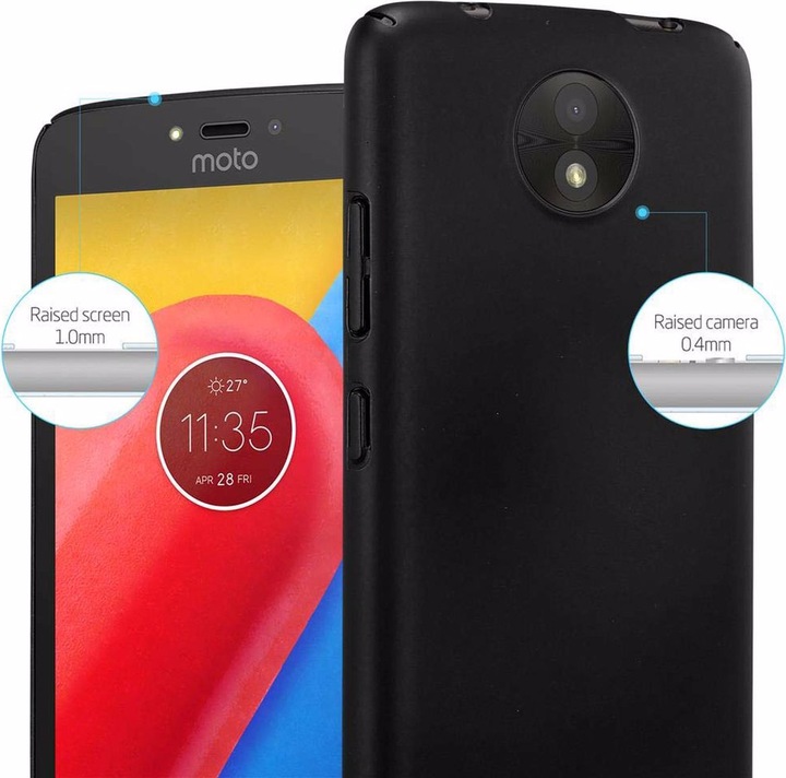 Produktbild Cadorabo Hard Cover Matt Metall Cover (Motorola Moto C)