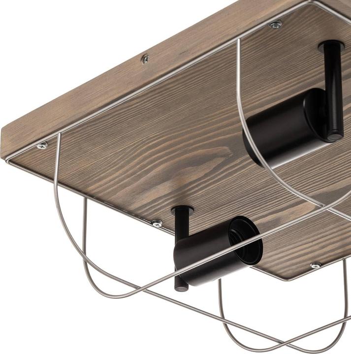 Image du produit Envostar Neptuna Plafonnier, carré, 3 fl. (E27)