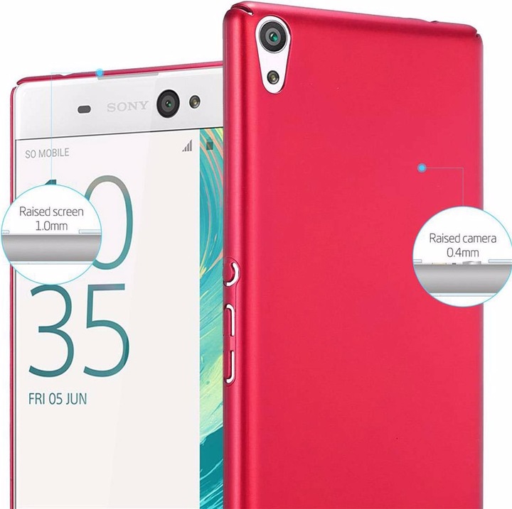 Produktbild Cadorabo Hard Cover Matt Metall Cover (Sony Xperia XA Ultra)