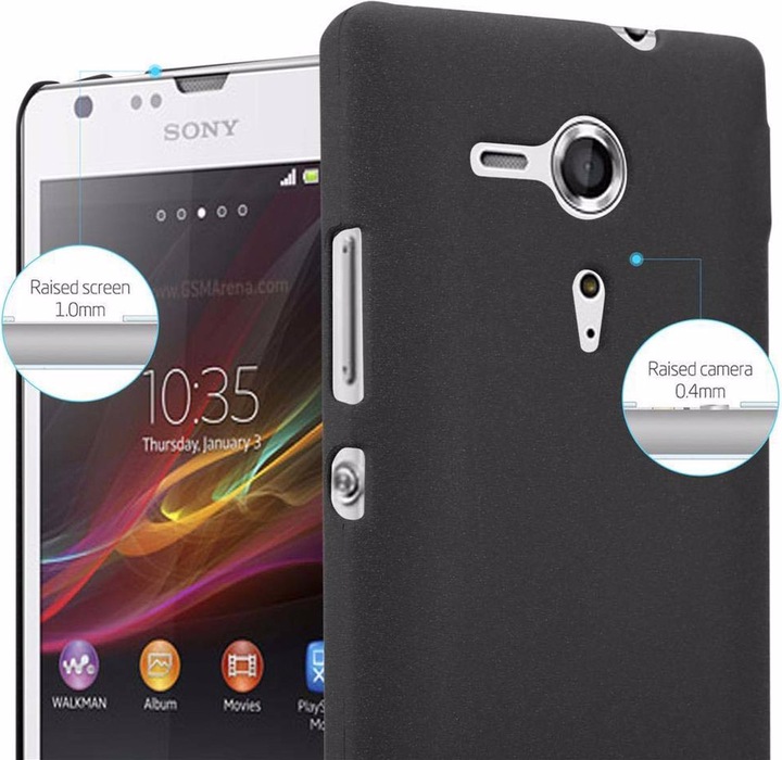 Image du produit Cadorabo Couverture rigide Frosty Cover (Sony Xperia SP)