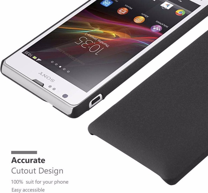 Image du produit Cadorabo Couverture rigide Frosty Cover (Sony Xperia SP)