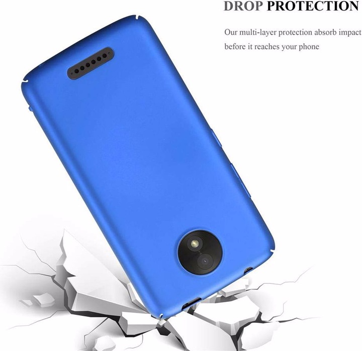 Produktbild Cadorabo Hard Cover Matt Metall Cover (Motorola Moto C)