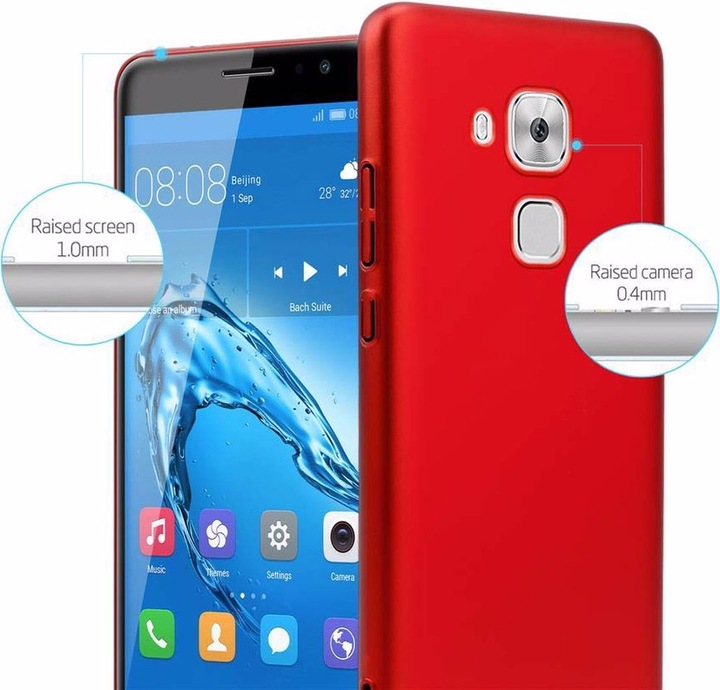 Produktbild Cadorabo Hard Cover Matt Metall Cover (Huawei Nova Plus)