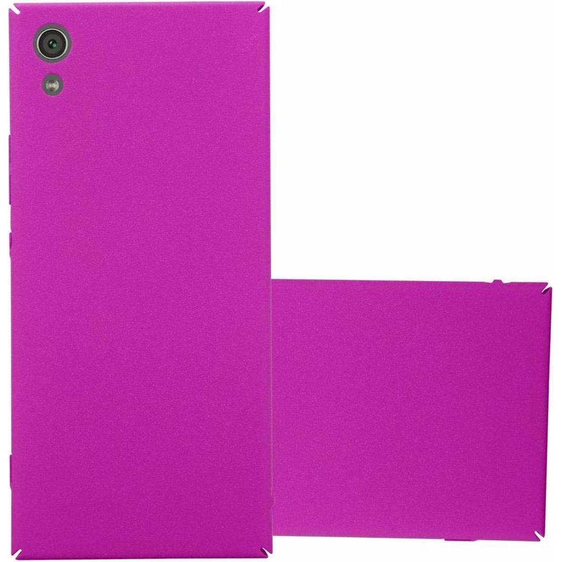 Cadorabo Hard Cover Frosty Cover (Sony Xperia XA1), Smartphone Hülle, Pink