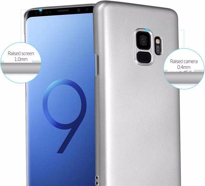 Actual product image Cadorabo Hard Cover Matt Metal Cover (Samsung Galaxy S9+)