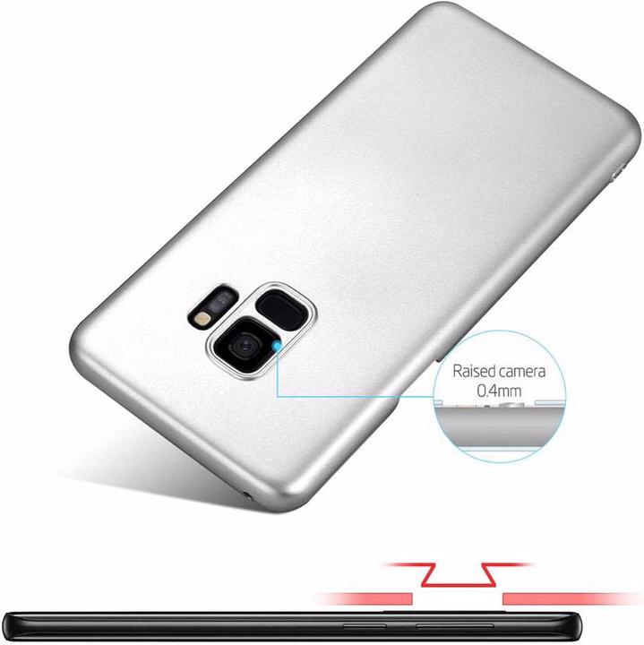 Actual product image Cadorabo Hard Cover Matt Metal Cover (Samsung Galaxy S9+)