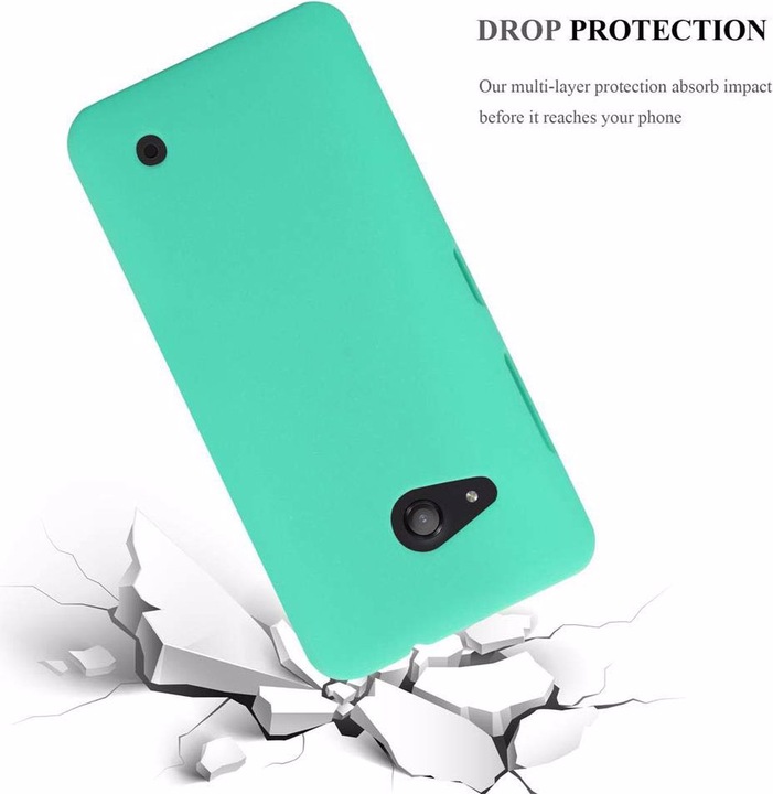 Image du produit Cadorabo Couverture rigide Frosty Cover (Microsoft Lumia 550)