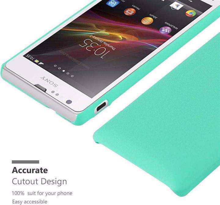 Actual product image Cadorabo Hard Cover Frosty Cover (Sony Xperia SP)