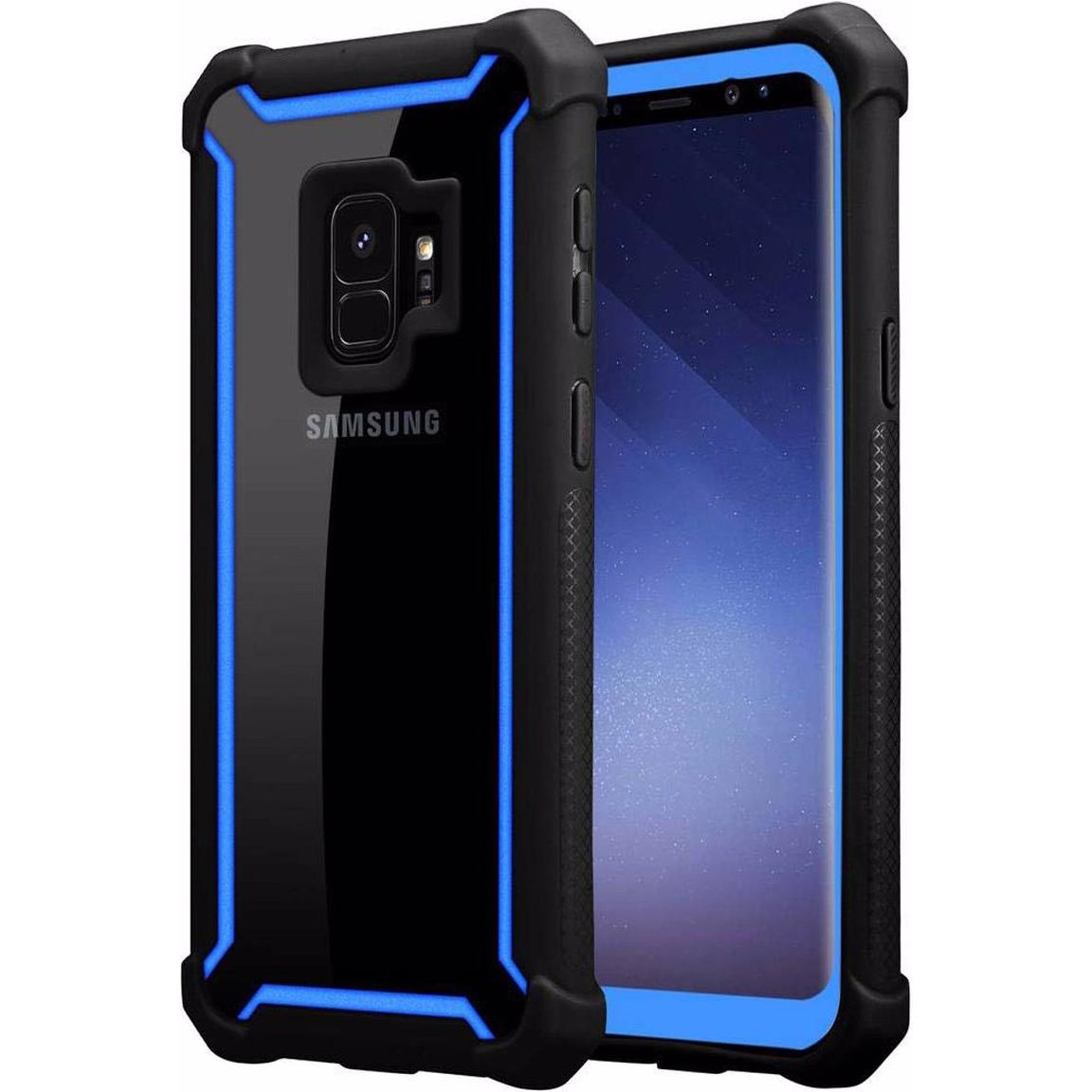 Thumbnail - Cadorabo Hybrid 2-in-1 Acrylic Cover (Samsung Galaxy S9+), Smartphone Hülle, Blau