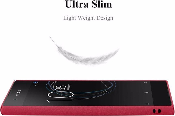Image du produit Cadorabo Couverture rigide Frosty Cover (Sony Xperia XA1)