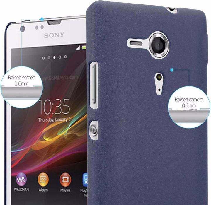 Actual product image Cadorabo Hard Cover Frosty Cover (Sony Xperia SP)