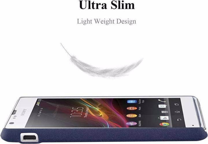 Actual product image Cadorabo Hard Cover Frosty Cover (Sony Xperia SP)