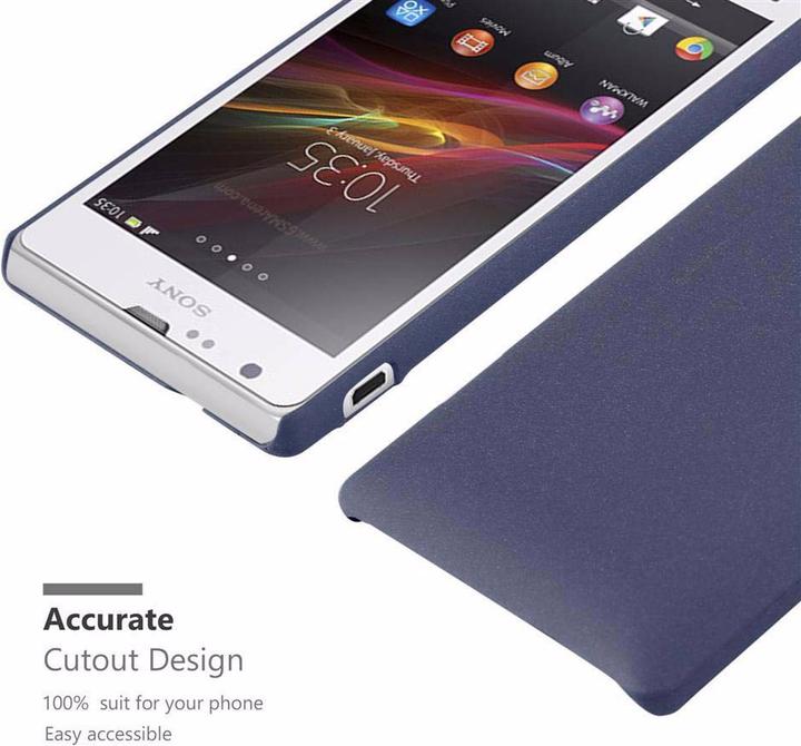 Actual product image Cadorabo Hard Cover Frosty Cover (Sony Xperia SP)
