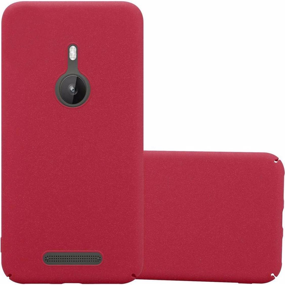 Cadorabo Hard Cover Frosty Cover (Nokia Lumia 925), Smartphone Hülle, Rot