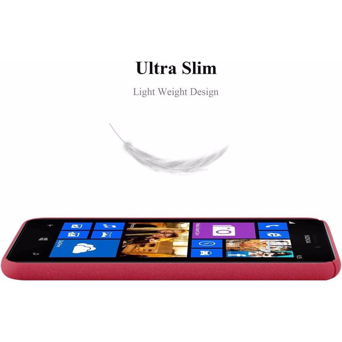 Thumbnail - Cadorabo Hard Cover Frosty Cover (Nokia Lumia 925), Smartphone Hülle, Rot