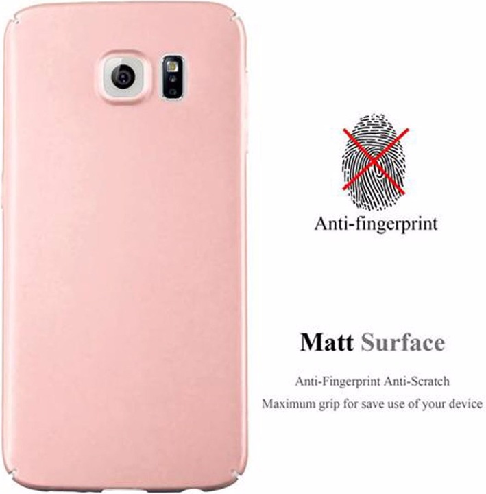 Produktbild Cadorabo Hard Cover Matt Metall Cover (Samsung Galaxy S6)