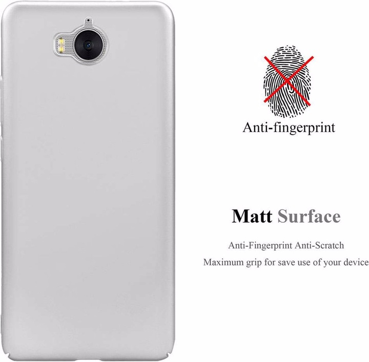 Actual product image Cadorabo Hard Cover Matt Metal Cover (Huawei Y6 (2017))