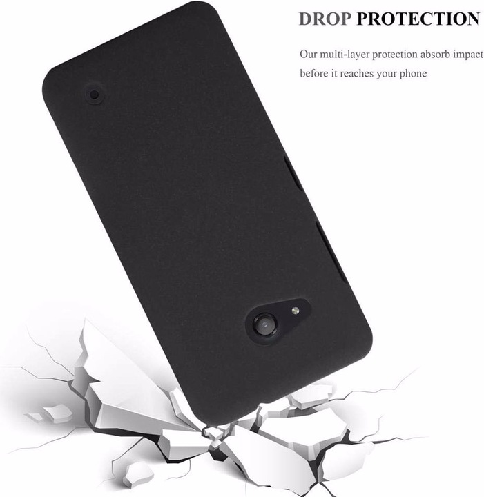 Image du produit Cadorabo Couverture rigide Frosty Cover (Microsoft Lumia 550)