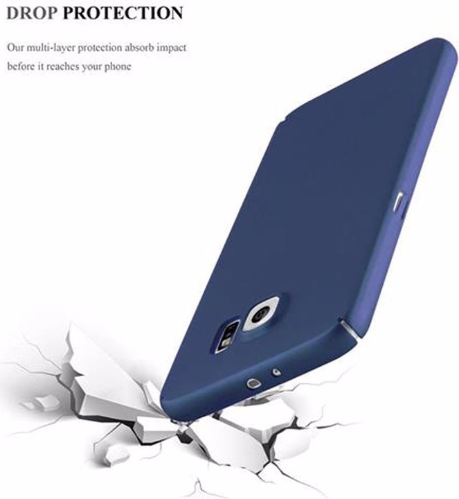 Produktbild Cadorabo Hard Cover Matt Metall Cover (Samsung Galaxy S6)