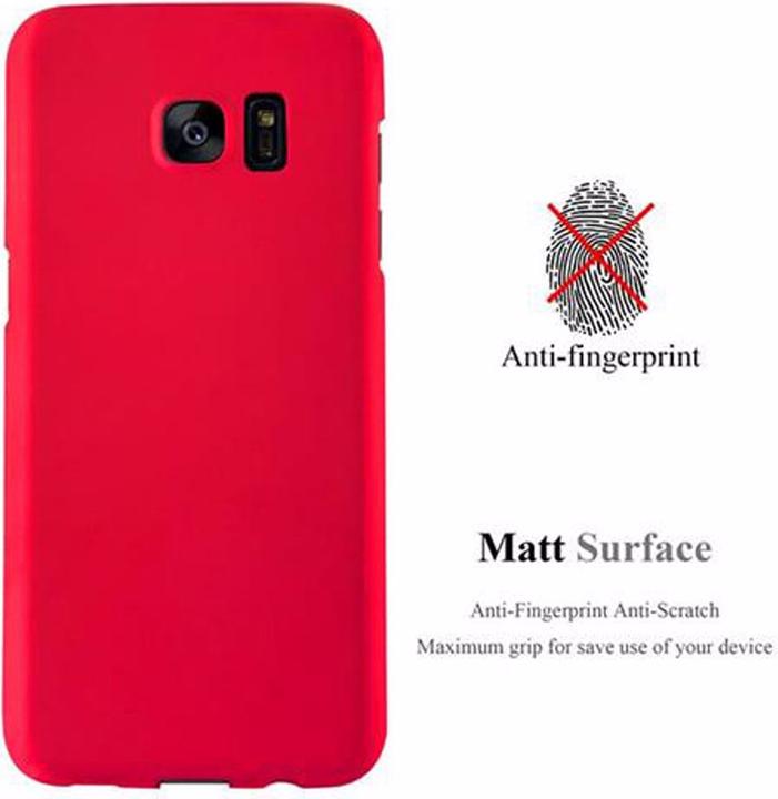 Actual product image Cadorabo Hard Cover Matt Metal Cover (Samsung Galaxy S7 Edge)