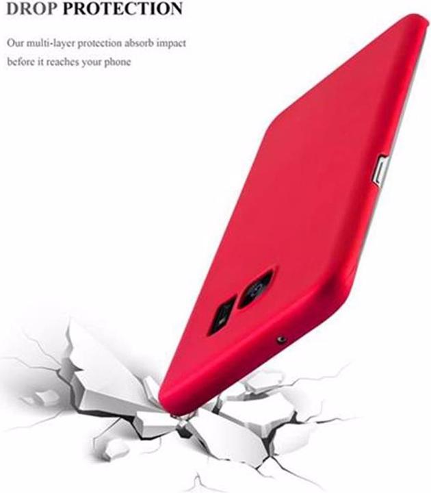 Actual product image Cadorabo Hard Cover Matt Metal Cover (Samsung Galaxy S7 Edge)