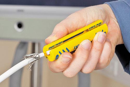 Produktbild Jokari Kabelverarbeitungs-Set Secura II für Coaxialkabel und Rundkabel