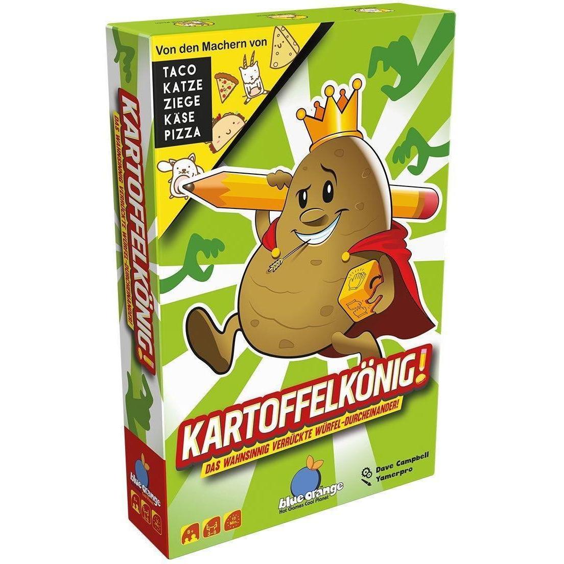Blue Orange Kartoffelkönig!, Würfelspiel, für 3-8 Spieler, ab 8 Jahren (DE-Ausgabe) (Deutsch)