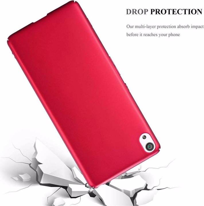 Produktbild Cadorabo Hard Cover Matt Metall Cover (Sony Xperia XA)