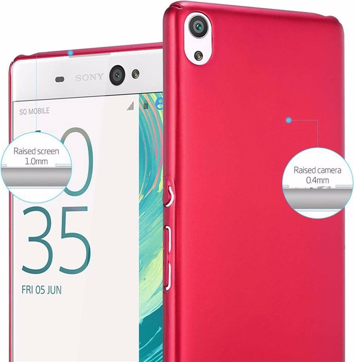 Produktbild Cadorabo Hard Cover Matt Metall Cover (Sony Xperia XA)
