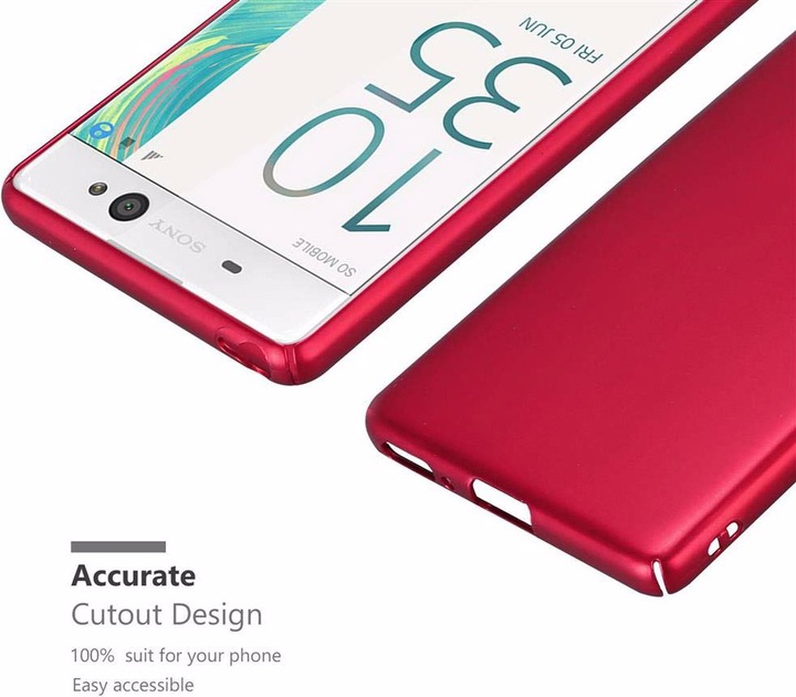 Produktbild Cadorabo Hard Cover Matt Metall Cover (Sony Xperia XA)