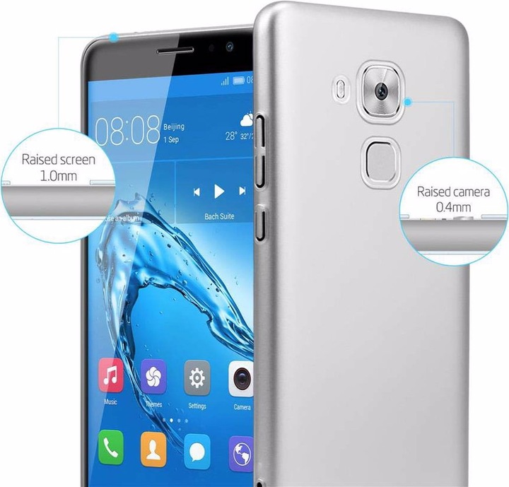 Actual product image Cadorabo Hard Cover Matt Metal Cover (Huawei Nova Plus)