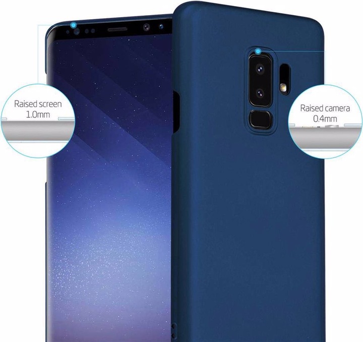 Produktbild Cadorabo Hard Cover Matt Metall Cover (Samsung Galaxy S9+)