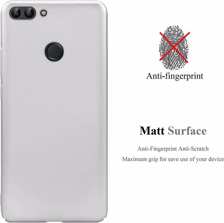 Produktbild Cadorabo Hard Cover Matt Metall Cover (Huawei Enjoy 7S, Huawei P Smart (2018))