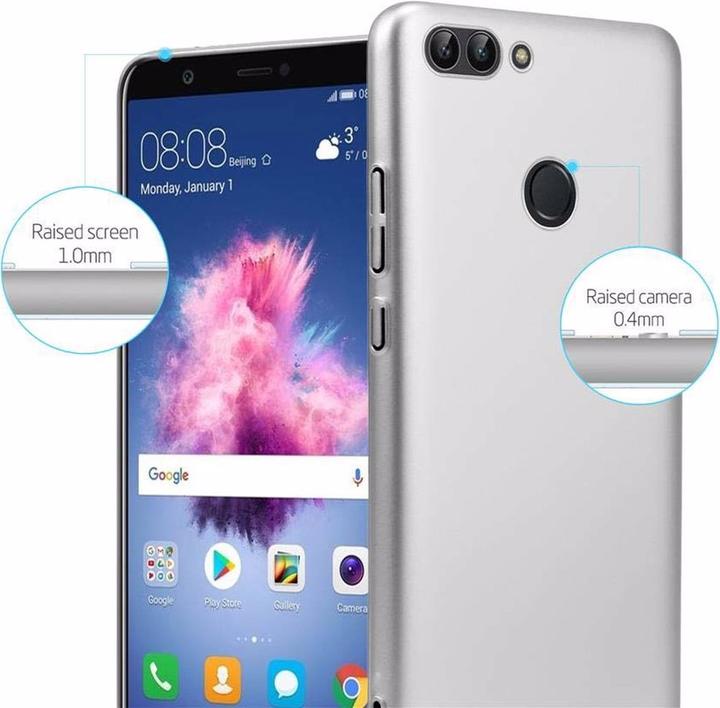 Actual product image Cadorabo Hard Cover Matt Metal Cover (Huawei Enjoy 7S, Huawei P Smart (2018))