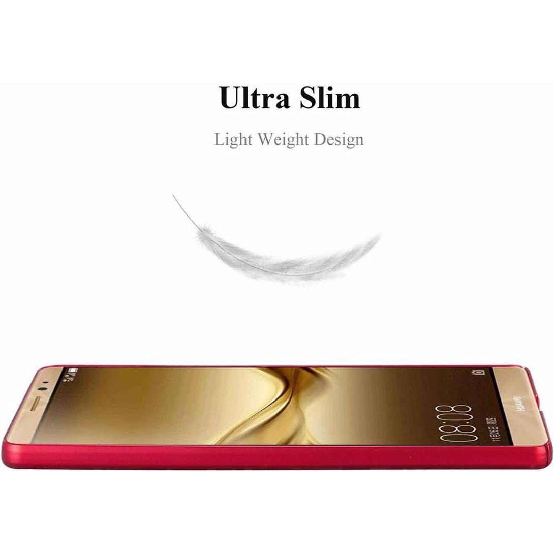 Thumbnail - Cadorabo Hard Cover Matt Metall Cover (Huawei Mate 8), Smartphone Hülle, Rot