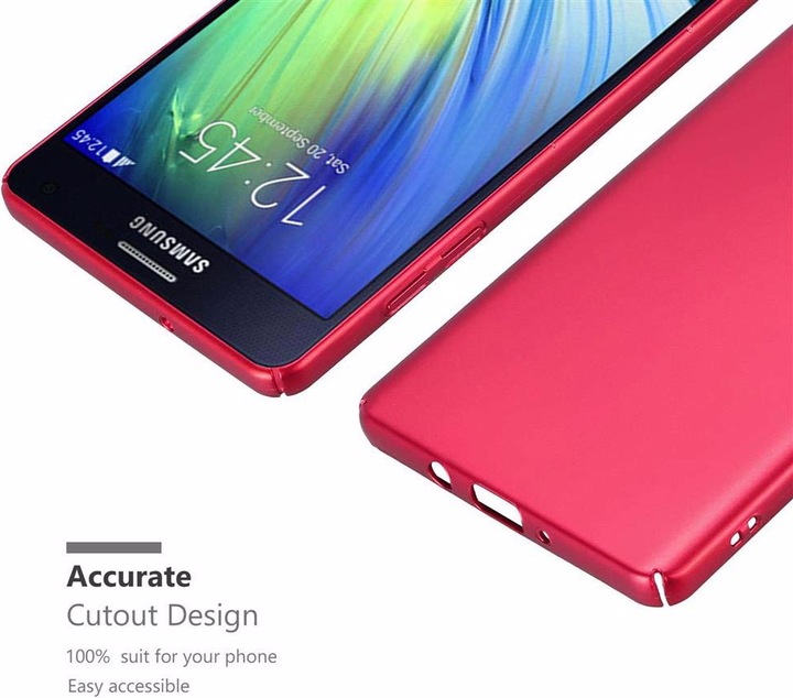 Produktbild Cadorabo Hard Cover Matt Metall Cover (Samsung Galaxy A7)