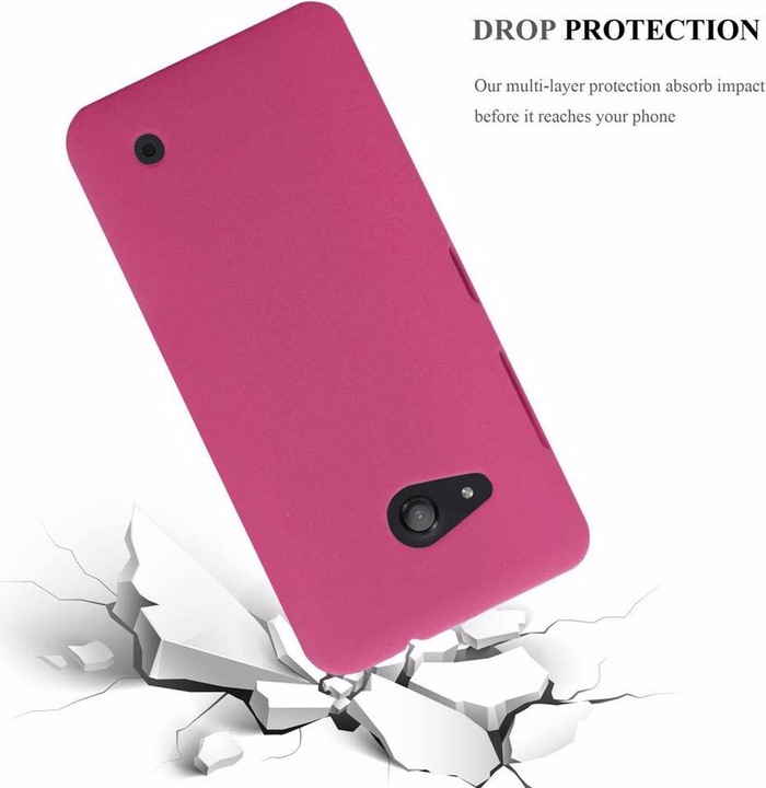 Image du produit Cadorabo Couverture rigide Frosty Cover (Microsoft Lumia 550)