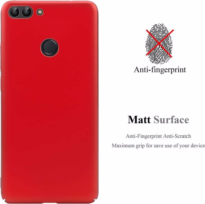 Produktbild Cadorabo Hard Cover Matt Metall Cover (Huawei Enjoy 7S, Huawei P Smart (2018))