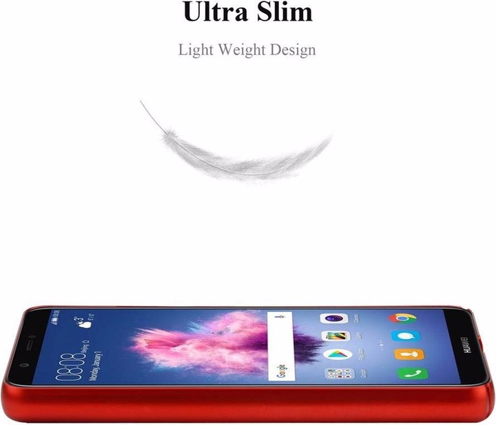 Produktbild Cadorabo Hard Cover Matt Metall Cover (Huawei Enjoy 7S, Huawei P Smart (2018))