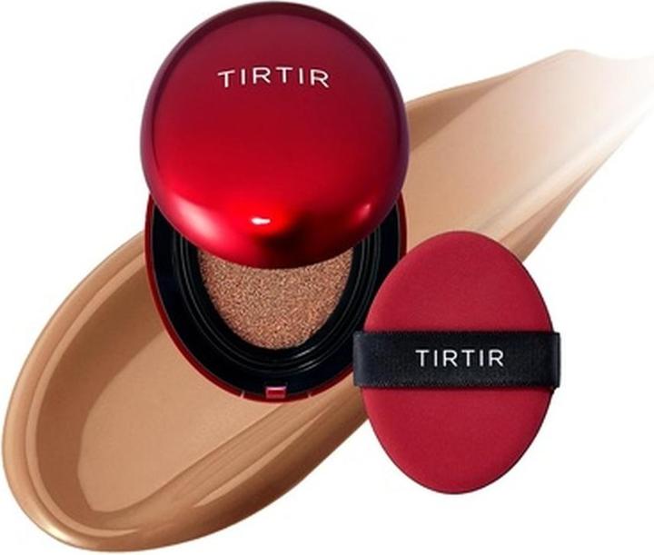 Produktbild TirTir Mini Size Mask Fit Red Cushion Foundation - Full Coverage, Weightless (#37C Almond)