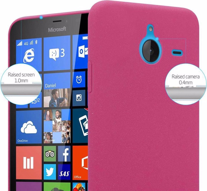 Image du produit Cadorabo Couverture rigide Frosty Cover (Microsoft Lumia 640 XL)