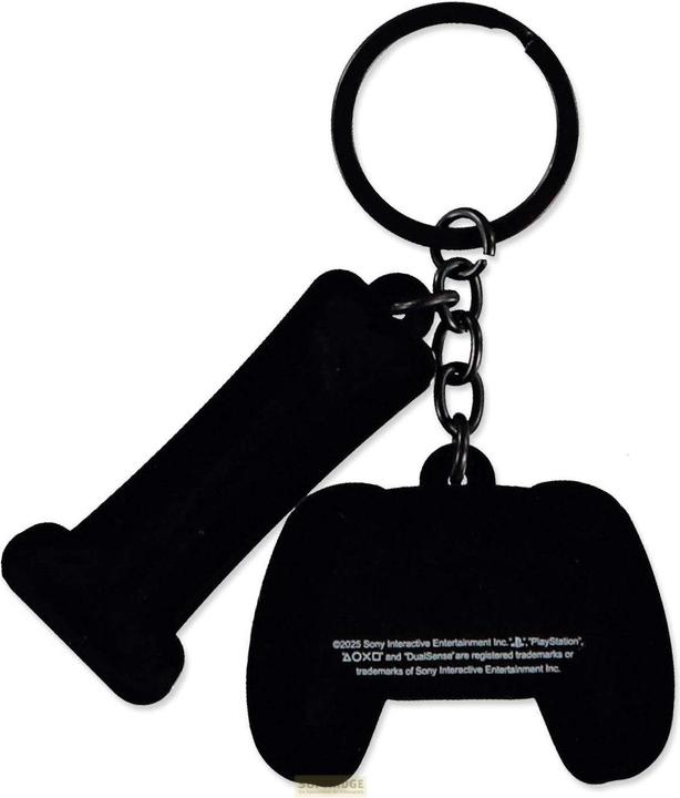 Actual product image Difuzed PlayStation - Rubber Keychain